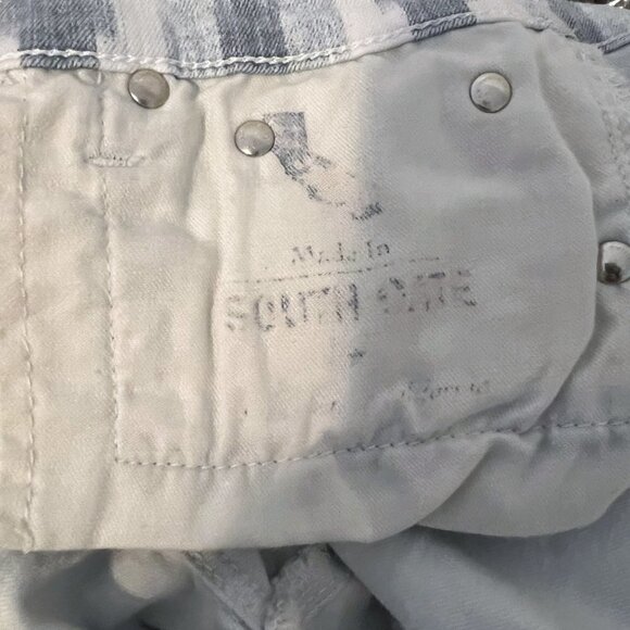 Adriano Goldschmied Cut-off Lowe rise Denim Shorts NWOT - Picture 10 of 11